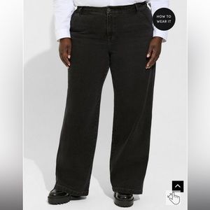 Torrid Straight Classic Denim High-Rise Carpenter Jean